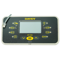 Davey Spaquip Spa Power 800 Touchpad - Rectangular