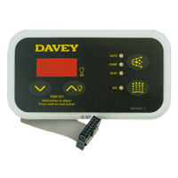 Davey Spaquip Spa Power 400/500/600/601/Xcelsior Touchpad with decal