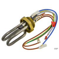 Spaquip Spa Power 500 54500 and 500a Mk 1 Spa Heater Element Assembly - Manual reset