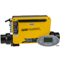 Spaquip Spa Power 800 Controller & OVAL Touchpad - 2.0kw Low Flow Circ System replacement kit