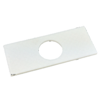Touchpad Adapter Plate - Bath - White