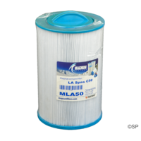 230mm L x 150mm D LA Spas 50 fine thread filter cartridge