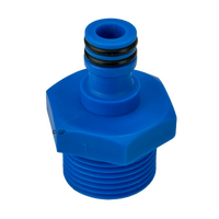Spa Drain 1" NPT USA Male Thread Quick Connector