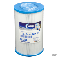 200mm L x 125mm D o2, Vortex, Escape, Maax, Arctic Spas, Rising Dragon filter replacement cartridge C24
