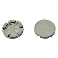 Stylus Air Force 2 Mk1 Spa Bath Air Injector Replacement Cap - Silver