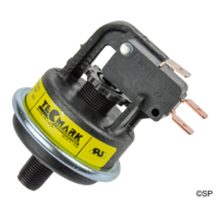 Tecmark Plastic Adjustable Spa Heater Pressure Switch 3 Terminals NO/NC Contacts - 4015p