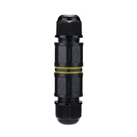 Weatherproof inline 24A rated 3 core cable connector