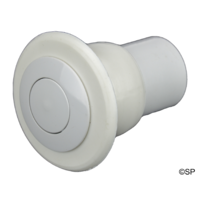 S&P Spa Airbutton Low Profile - White - Concrete/Gunite