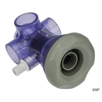 Waterway Turbo Jet - Whirlpool 2-3 port Diverter Jet - Grey