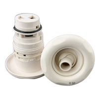 Waterway Poly Jet Internal - 5 Point Scallop - Roto - White