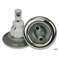 Waterway Power Storm 5 Point Scallop - Twin Roto - Grey w/stainless steel Escutcheon - Bulk Buy - BOX OF 50 JETS