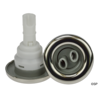 Waterway Poly Storm Twin Roto - Grey w/stainless steel escutcheon - Snap-In style