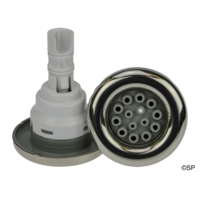 Waterway Poly Storm Stainless Steel Grey - Multi-Massage - Snap-In style