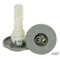 Waterway Adjustable Cluster Storm Jet Internal - Textured 5 Scallop - Twin Roto - Grey - THREADED