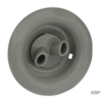 Waterway Power Storm 5 Point Scallop - Twin Roto - Grey - THREADED