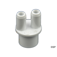 Waterway dual 3/8" barb x 1/2" Spg adaptor