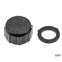 Waterway 3/4" NPT threaded drain valve cap & gasket