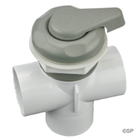 Waterway Top Access 2" Diverter - Elite 5 Scallop - Grey