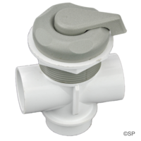 Waterway 1" Top Access Diverter Valve - Elite Vertical - Grey
