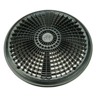 Waterway 10" Tru Flo Drain Cover / Frame - Black