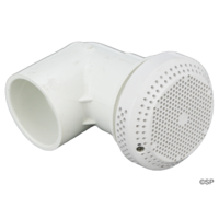 Waterway Plastics 3.5" Hi Flo Suction 2" S Elbow - 484 lpm rated - White