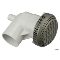 Waterway Hi Flo Suction Fitting with 1.5" 90 Ell Vacuum Break 348 lpm