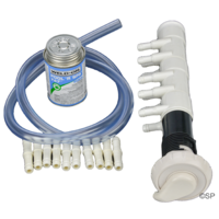 10 port Waterway 1"  Notched Air Control - 10 port manifold repair kit - White