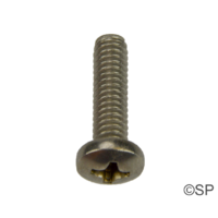 Waterway & Aquaflo Pump Faceplate Screw - SS - #8-32 x 5/8"