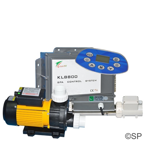 Hot Pump - Zink KL8870 Spa control system and LX TDA100, 2kw - 15A