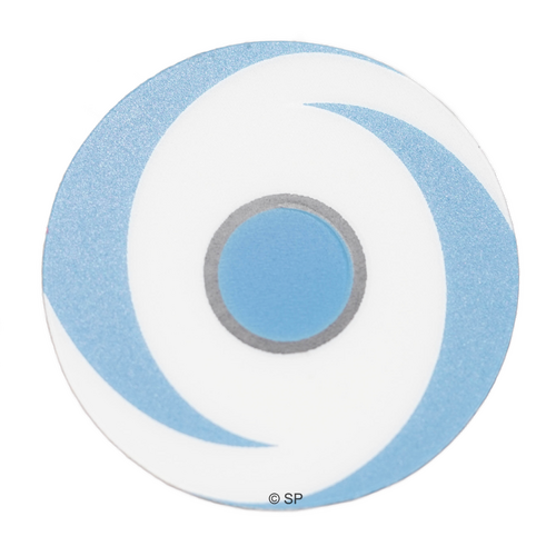 Gecko Aeware in.k110 Topside - Single Button Auxillary Touchpad Decal Overlay only