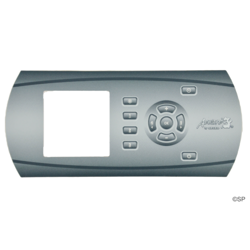 Aeware In.K600 streamlined static topside touchpad panel decal overlay only