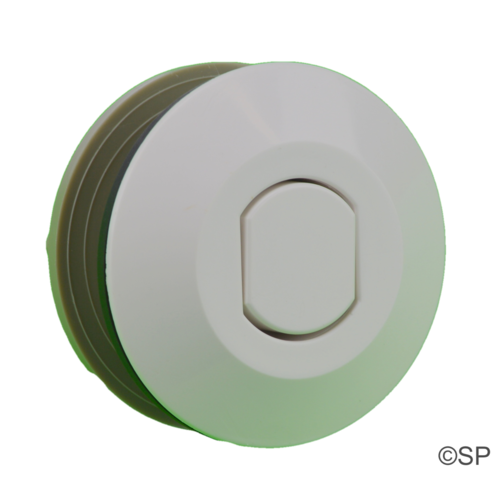 Pres-Air-Trol Contemporary Flush Air Button - White B225WF
