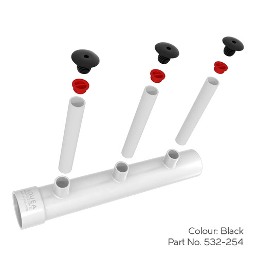 Bubbler+ 18 Concrete Air Injector Kit - Black