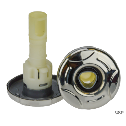 Artesian Spas 2" Helix Directional jet barrel w/stainless steel escutcheon