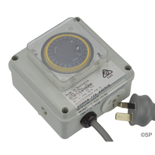 Spa Airswitch - 15A single w/timeclock
