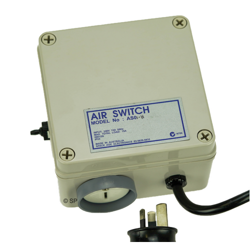 Spa Airswitch - 15A with premium air sensor