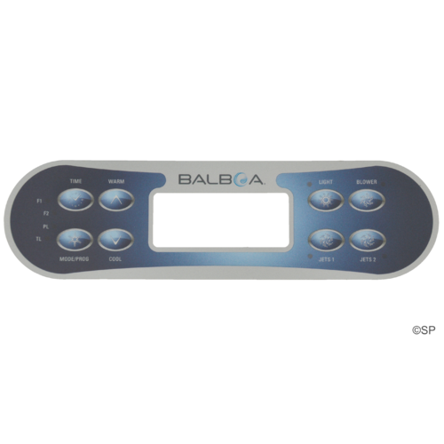 Balboa ML700 topside touchpad overlay decal