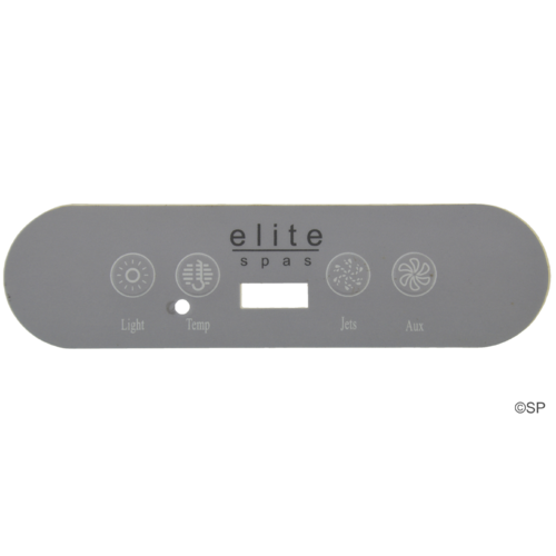 Balboa VL400 4 Button Topside Touchpad Pane Overlay Decal