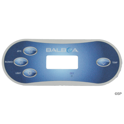 Balboa VL406T spa touchpad overlay decal