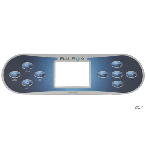 Balboa TP800 Touchpad Overlay Decal