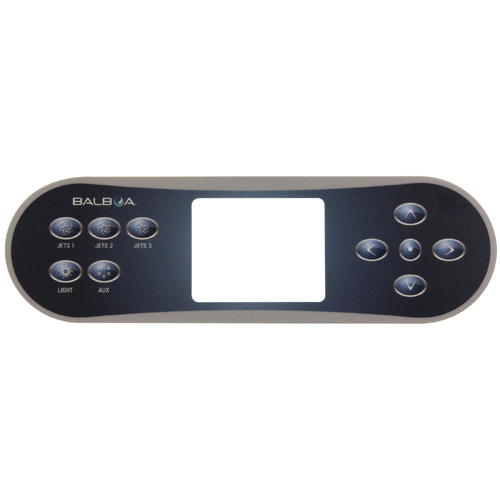 Balboa TP700 Touchpad Overlay Decal - 10 button - 3 pump