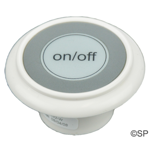 Waviator Single Electronic Switch - 6 pin - Universal replacement low voltage spa control button