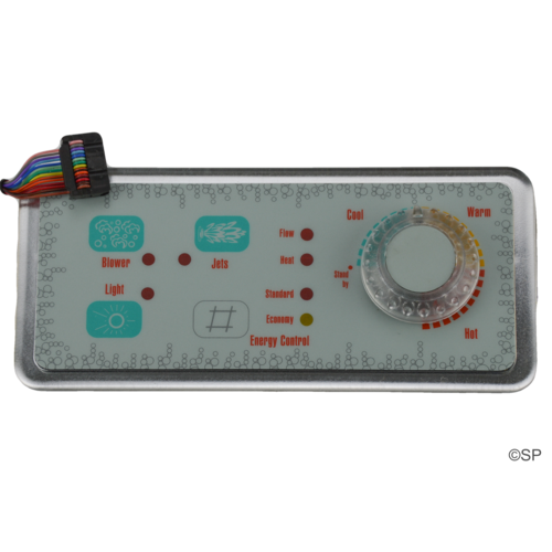 Balboa 3 Button Analogue Duplex Touchpad w/thermostat knob