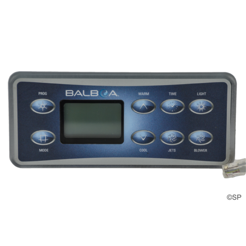 Balboa VL 801 D Serial Deluxe Digital Non M Series 8 Button Touchpad Panel