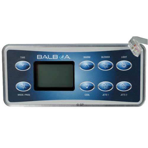 Balboa VL801D Deluxe Digital Series 8 Button Touchpad Panel