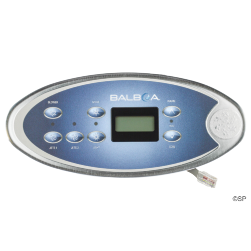 Balboa VL702S 7 Button 2 Pump Topside Touchpad Panel