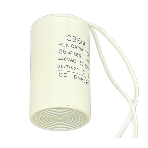 25 uF Capacitor - Pump Motor - with fly leads