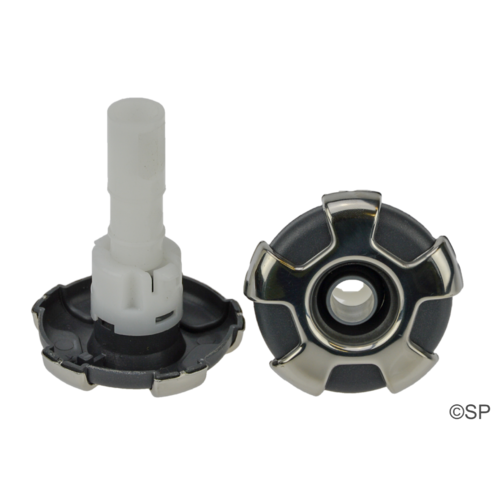 CMP 200 Series 2.25" Typhoon jet internal - Crown series stainless steel / graphite grey - directional