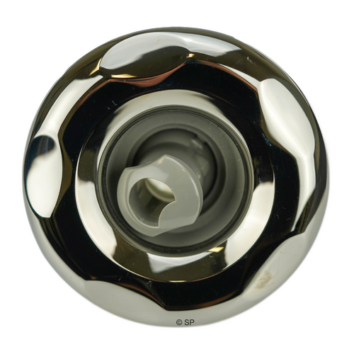 CMP 300 Series 3" typhoon jet internal - rotational - 5 scallop stainless steel / grey