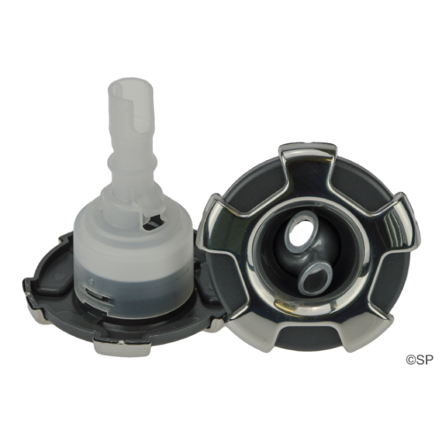 CMP 300 Series 3.25" Crown series typhoon jet internal - double rotational - stainless steel / graphite grey / silver